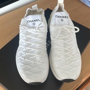 Like new Chanel sneakers with box